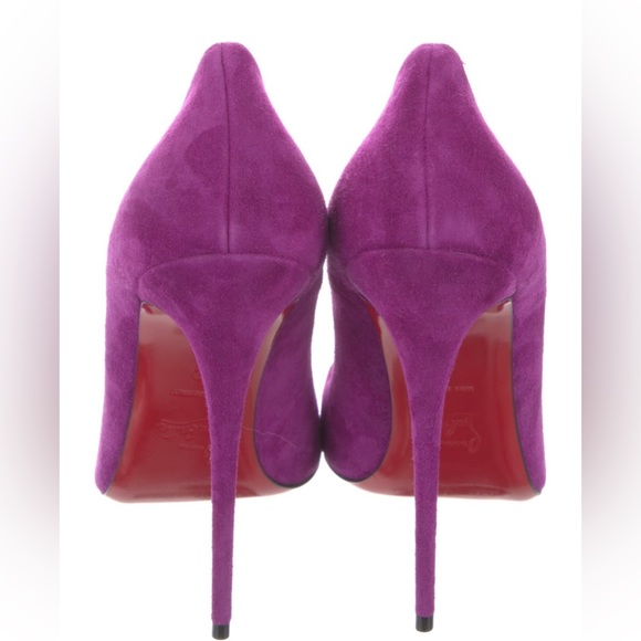 Christian Louboutin So Kate 120 Suede Pumps - Picture 5 of 7
